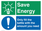 CC10720: Save Energy - Only fill the kettle with the amount you need