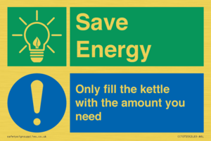 CC10720: Save Energy - Only fill the kettle with the amount you need