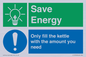 CC10720: Save Energy - Only fill the kettle with the amount you need