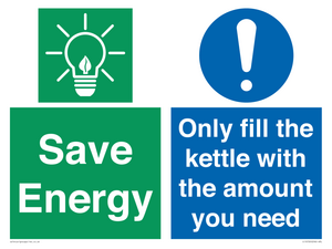 CC10720: Save Energy - Only fill the kettle with the amount you need