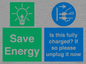 CC10723: Save Energy - Is this fully charged? If so please unplug it now