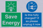 CC10723: Save Energy - Is this fully charged? If so please unplug it now