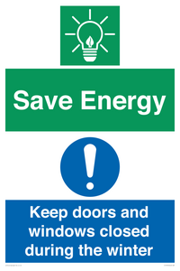 CC10725: Save Energy - Keep doors and windows closed during the winter