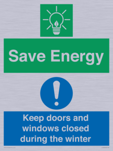 CC10725: Save Energy - Keep doors and windows closed during the winter