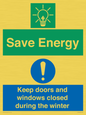 CC10725: Save Energy - Keep doors and windows closed during the winter