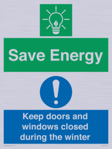 CC10725: Save Energy - Keep doors and windows closed during the winter