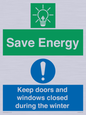 CC10725: Save Energy - Keep doors and windows closed during the winter