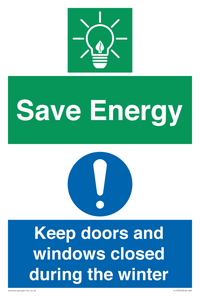 CC10725: Save Energy - Keep doors and windows closed during the winter