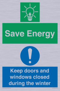 CC10725: Save Energy - Keep doors and windows closed during the winter