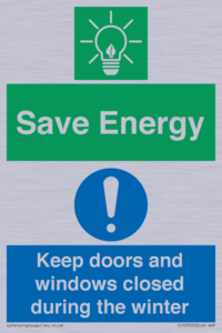 CC10725: Save Energy - Keep doors and windows closed during the winter