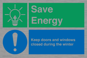 CC10725: Save Energy - Keep doors and windows closed during the winter