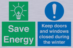 CC10725: Save Energy - Keep doors and windows closed during the winter