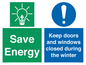 CC10725: Save Energy - Keep doors and windows closed during the winter