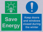 CC10725: Save Energy - Keep doors and windows closed during the winter