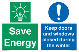 CC10725: Save Energy - Keep doors and windows closed during the winter