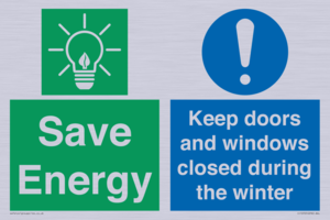 CC10725: Save Energy - Keep doors and windows closed during the winter