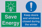 CC10725: Save Energy - Keep doors and windows closed during the winter