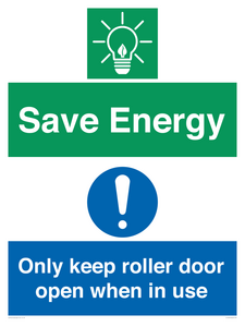 CC10727: Save Energy - Only keep roller door open when in use