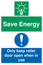 CC10727: Save Energy - Only keep roller door open when in use