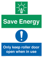 CC10727: Save Energy - Only keep roller door open when in use