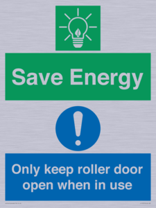 CC10727: Save Energy - Only keep roller door open when in use