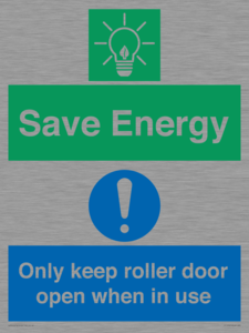 CC10727: Save Energy - Only keep roller door open when in use