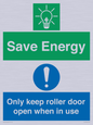 CC10727: Save Energy - Only keep roller door open when in use