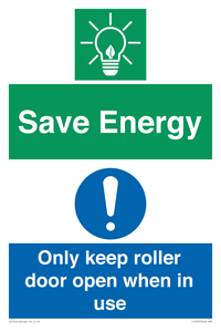 CC10727: Save Energy - Only keep roller door open when in use