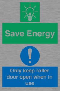 CC10727: Save Energy - Only keep roller door open when in use