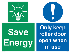 CC10727: Save Energy - Only keep roller door open when in use