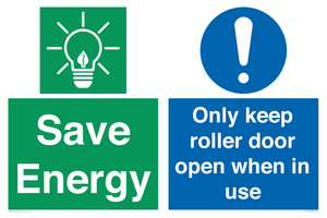CC10727: Save Energy - Only keep roller door open when in use