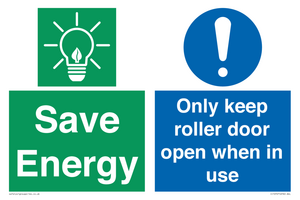 CC10727: Save Energy - Only keep roller door open when in use