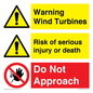 CC13147: Warning Wind Turbines Do Not Approach Composite