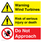 CC13147: Warning Wind Turbines Do Not Approach Composite