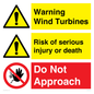 CC13147: Warning Wind Turbines Do Not Approach Composite