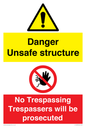 CC14085: Unsafe structure no trespassing