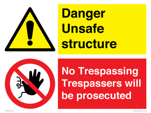 CC14085: Unsafe structure no trespassing