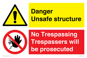 CC14085: Unsafe structure no trespassing