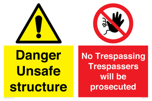CC14085: Unsafe structure no trespassing