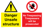 CC14085: Unsafe structure no trespassing