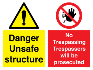CC14085: Unsafe structure no trespassing