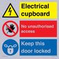 CC16343: Electrical Cupboard  - No Unauthorised Access - Keep Door Locked