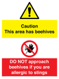 CC16684: Caution beehives / Do not approach