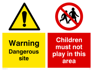 CC5389: Dangerous site No children