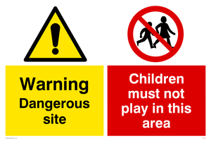 CC5389: Dangerous site No children
