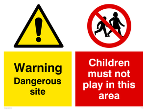 CC5389: Dangerous site No children