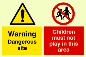 CC5389: Dangerous site No children