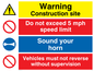 CC5393: Construction safety combination Sign
