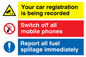 CC5569: Petrol forecourt combination Sign