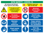 CC6015: Site safety board - Covid 19